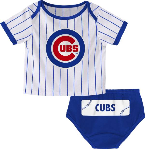 MLB Infant Chicago Cubs 2-Piece T-Shirt & Diaper Cover Set