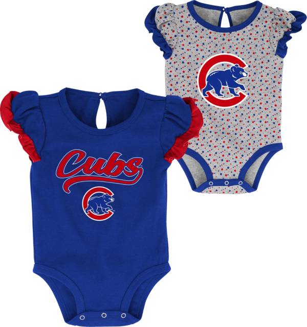MLB Infant Chicago Cubs 2-Piece Creeper Set