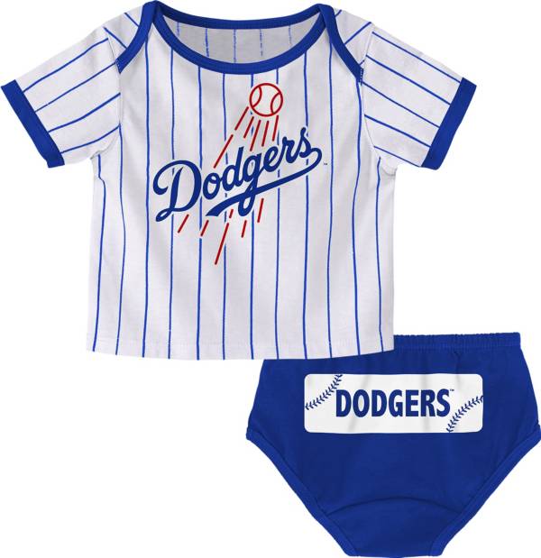 MLB Infant Los Angeles Dodgers 2-Piece T-Shirt & Diaper Cover Set