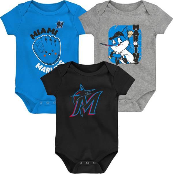 MLB Infant Miami Marlins 3-Piece Creeper Set