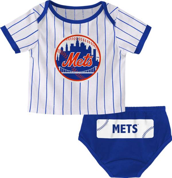 MLB Infant New York Mets 2-Piece T-Shirt & Diaper Cover Set