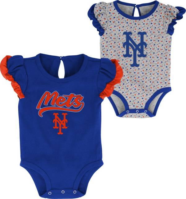 MLB Infant New York Mets 2-Piece Creeper Set