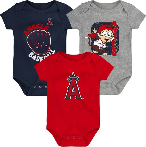 MLB Infant Los Angeles Angels 3-Piece Creeper Set product image