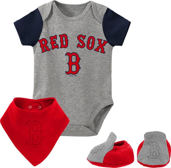 MLB Infant Boston Red Sox 3-Piece Bib & Bootie Set product image