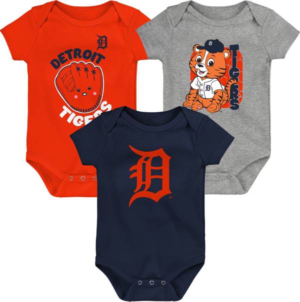 MLB Infant Detroit Tigers 3-Piece Creeper Set