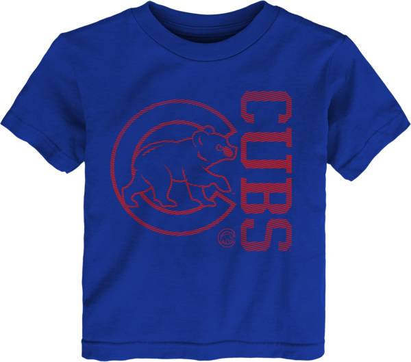 MLB Toddler Chicago Cubs Blue Major Impact T-Shirt