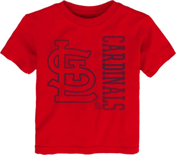 MLB Team Apparel Toddler St. Louis Cardinals Red Major Impact T-Shirt