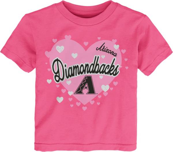 MLB Team Apparel Toddler Arizona Diamondbacks Dark Pink T-Shirt product image