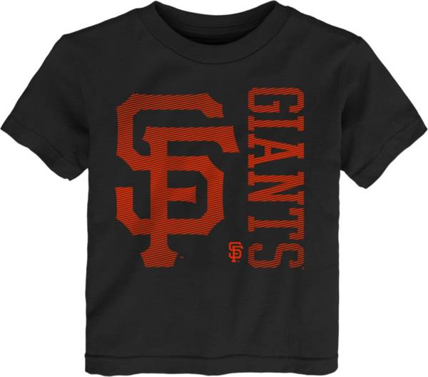 MLB Team Apparel Toddler San Francisco Giants Black Major Impact T-Shirt