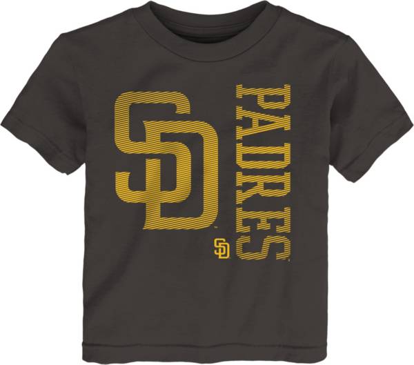 MLB Team Apparel Toddler San Diego Padres Brown Major Impact T-Shirt