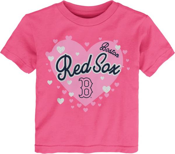 MLB Team Apparel Toddler Boston Red Sox Dark Pink T-Shirt product image