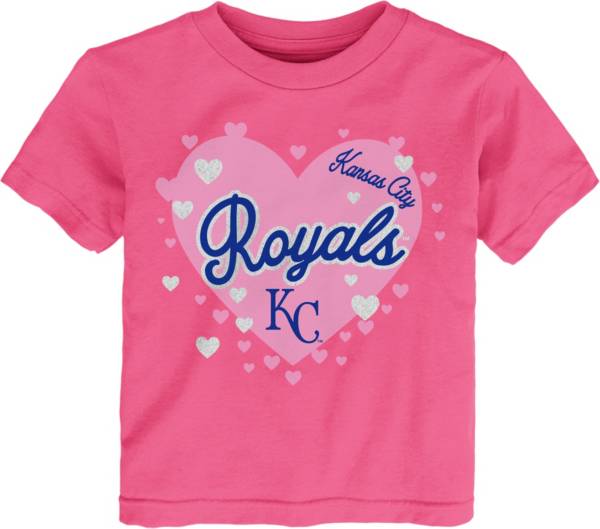 MLB Team Apparel Toddler Kansas City Royals Dark Pink T-Shirt product image