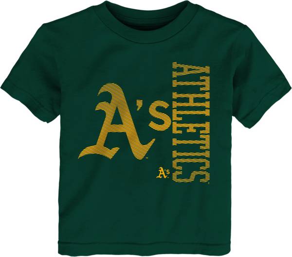 MLB Toddler Oakland Athletics Green Major Impact T-Shirt