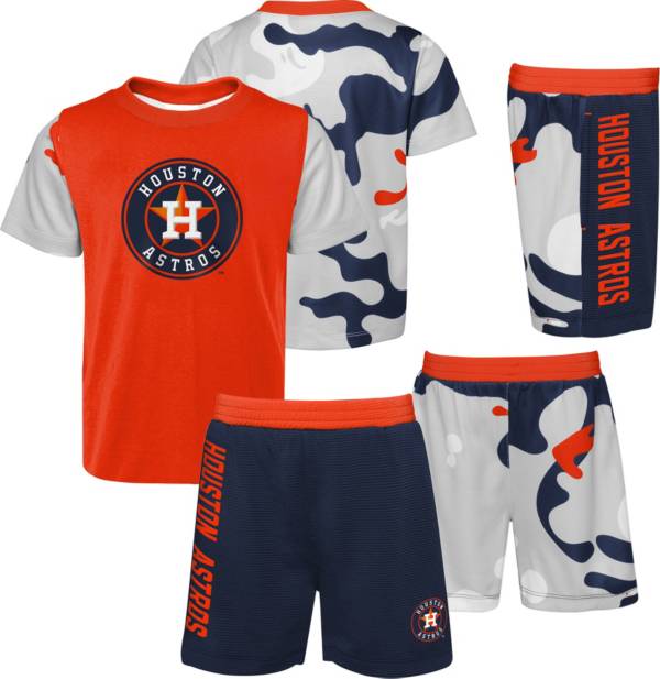 MLB Team Apparel Toddler Houston Astros Navy Pinch Hit 2-Piece Set