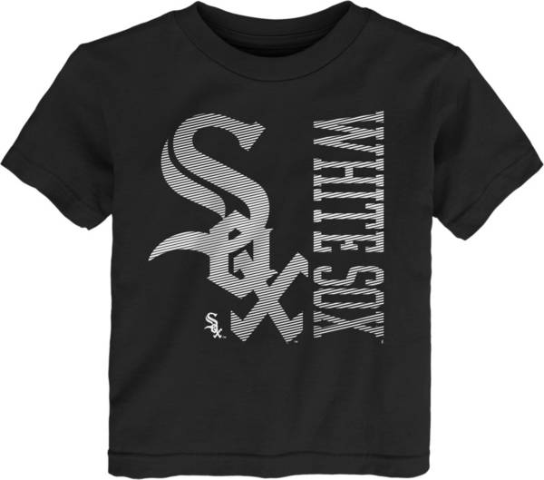 MLB Team Apparel Toddler Chicago White Sox Black Major Impact T-Shirt