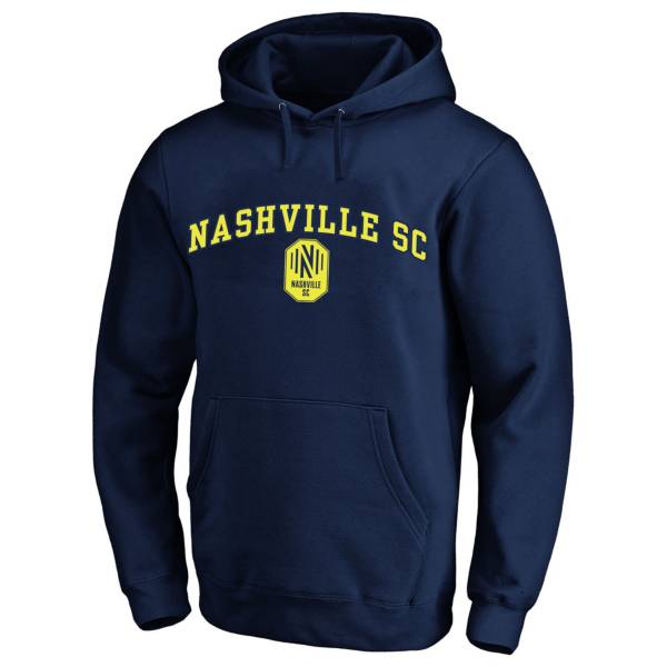 MLS Big & Tall Nashville SC Heart and Soul Navy Pullover Hoodie product image