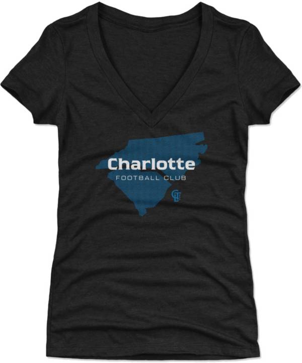 500 Level Women's Charlotte FC State Black T-Shirt