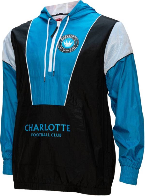 Mitchell & Ness Charlotte FC Highlight Black Windbreaker Jacket product image