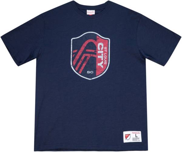 Mitchell & Ness St. Louis City SC Legendary Slub Navy T-Shirt