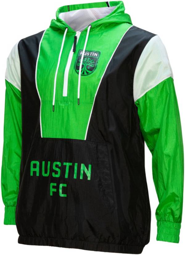 Mitchell & Ness Austin FC Highlight Black Windbreaker Jacket