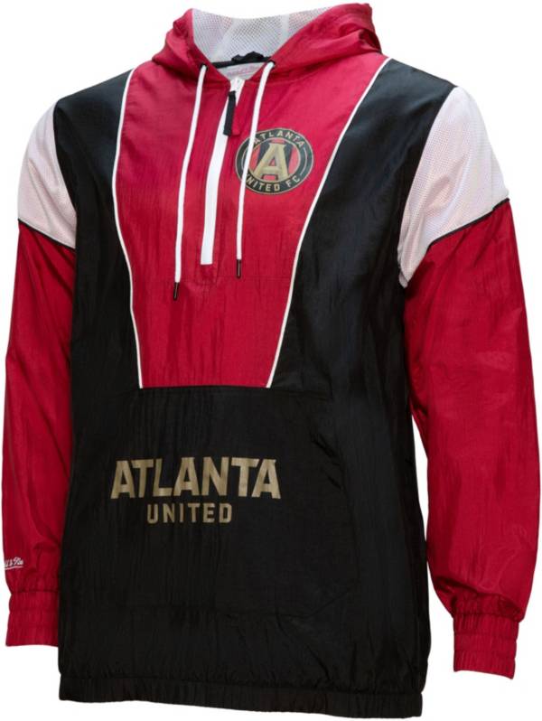 Mitchell & Ness Atlanta United Highlight Black Windbreaker Jacket