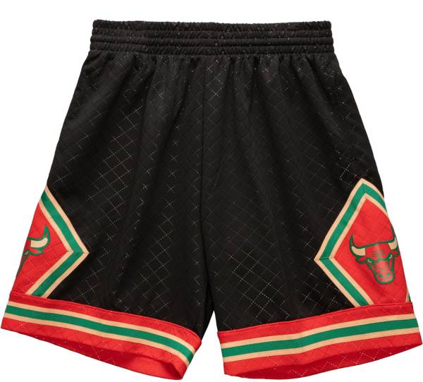 Mitchell & Ness Men's 1997 Chicago Bulls Black Swingman Shorts