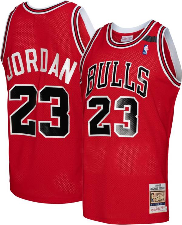 Mitchell & Ness Men's 1991 Chicago Bulls Michael Jordan #23 Hardwood Classics Authentic Jersey