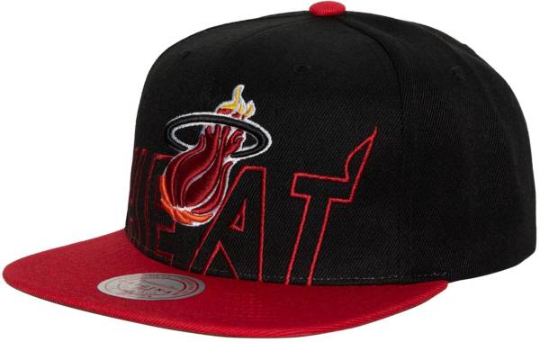 Mitchell & Ness Men's Miami Heat Big Face Hardwood Classics Snapback
