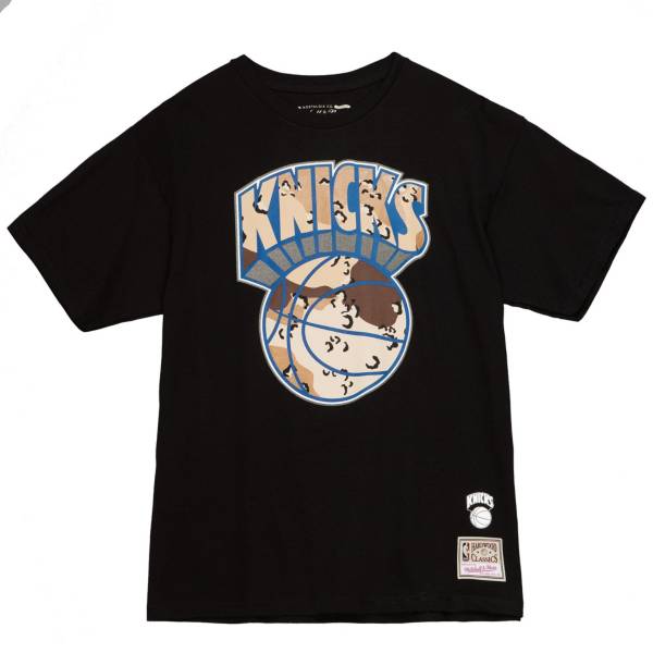 Mitchell & Ness Men's New York Knicks Camo Reflective T-Shirt