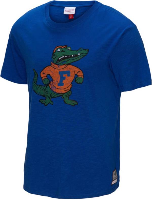 Mitchell & Ness Men's Florida Gators Blue Legendary Color Blocked T-Shirt