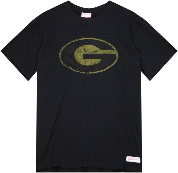Mitchell & Ness Men's Grambing State Tigers Black Legendary Color Blocked T-Shirt product image