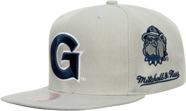 Mitchell & Ness Men's Georgetown Hoyas Grey Champ City Adjustable Snapback Hat