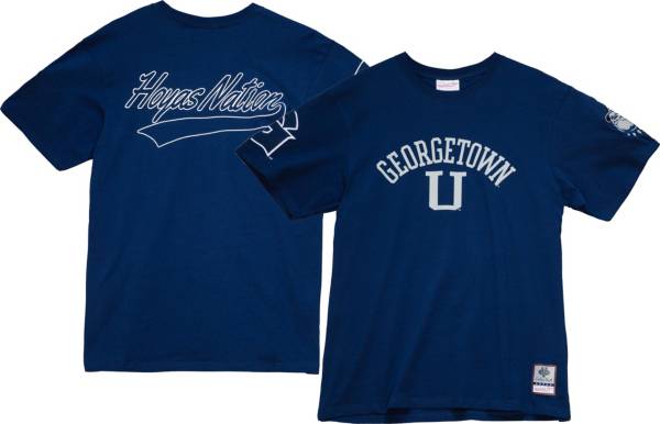 Mitchell & Ness Men's Georgetown Hoyas Blue Champ City T-Shirt