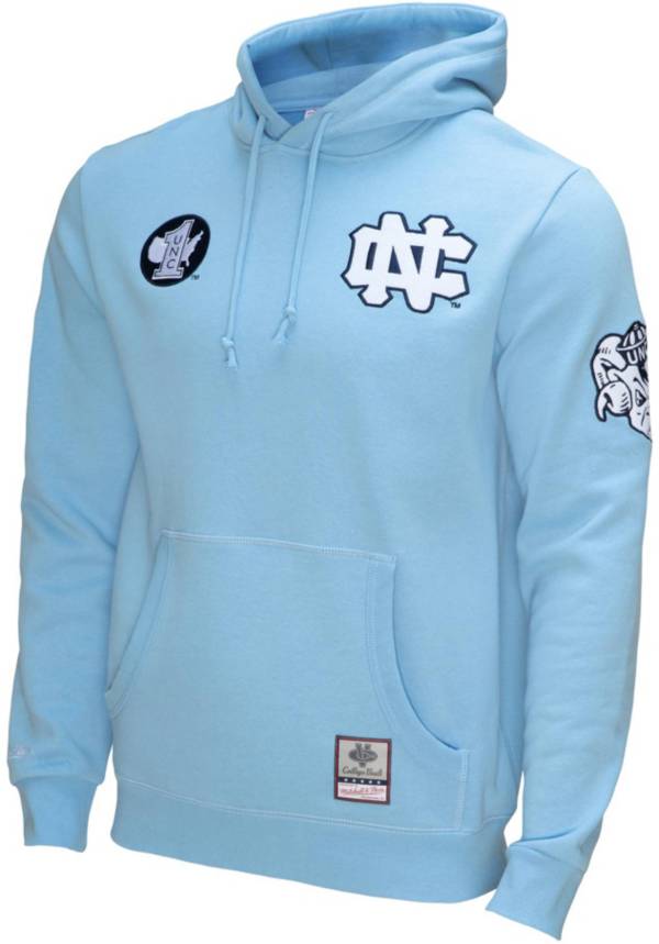 Mitchell & Ness Men's North Carolina Tar Heels Carolina Blue Champ City Fleece Hoodie