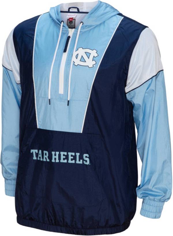 Mitchell & Ness Men's North Carolina Tar Heels Carolina Blue Highlight Reel Windbreaker Jacket