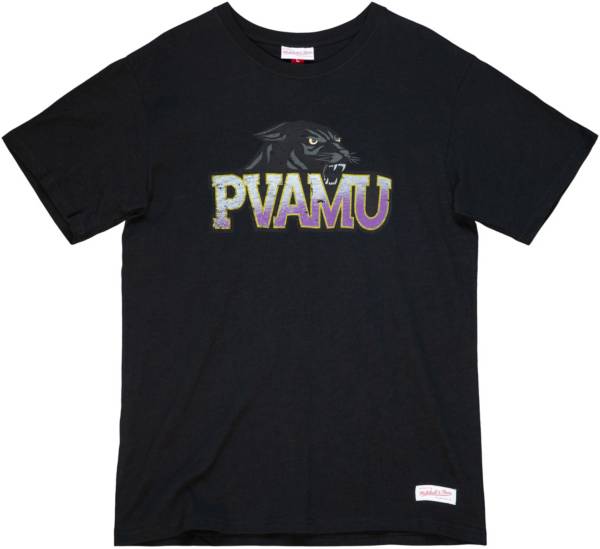 Mitchell & Ness Men's Prairie View A&M Panthers Grey Legendary Color Blocked T-Shirt