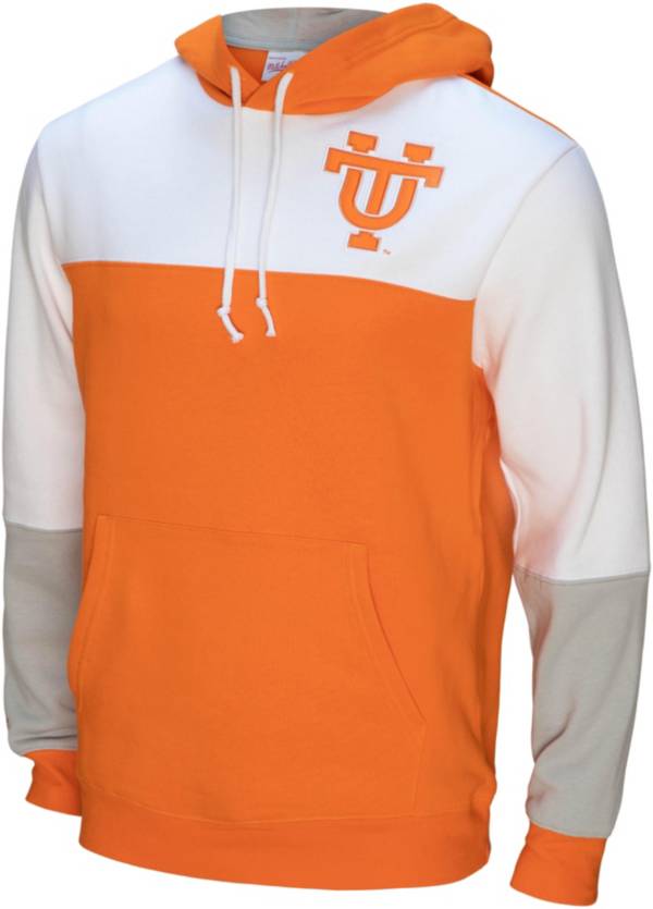 Mitchell & Ness Men's Tennessee Volunteers White/Tennessee Orange Fusion Fleece 2.0 Hoodie