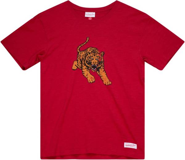 Mitchell & Ness Men's Tuskegee Golden Tigers Crimson Legendary Color Blocked T-Shirt