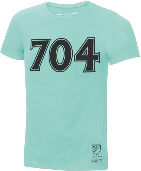 Mitchell & Ness Women's Charlotte FC 704 Green T-Shirt