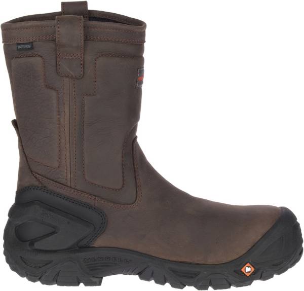 Merrell Men's Strongfield Leather Pull On Waterproof Composite Toe Work Boots product image