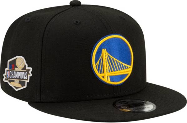 New Era 2022 NBA Champions Golden State Warriors 9Fifty Side Patch Adjustable Snapback Hat