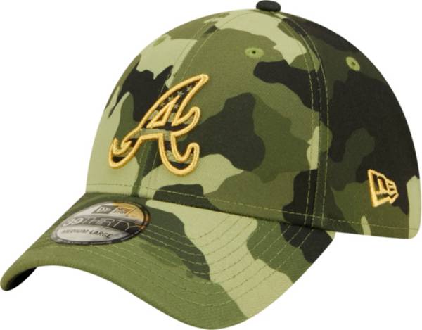 New Era Men's Armed Forces Day 2022 Atlanta Braves Camo 39Thirty Stretch Fit Hat