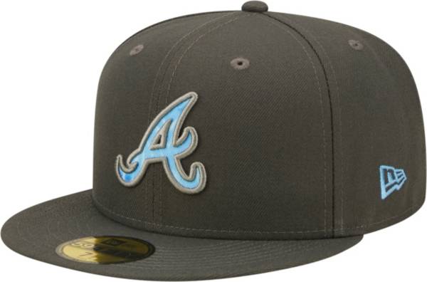 New Era Men's Father's Day '22 Atlanta Braves Dark Gray 59Fifty Fitted Hat