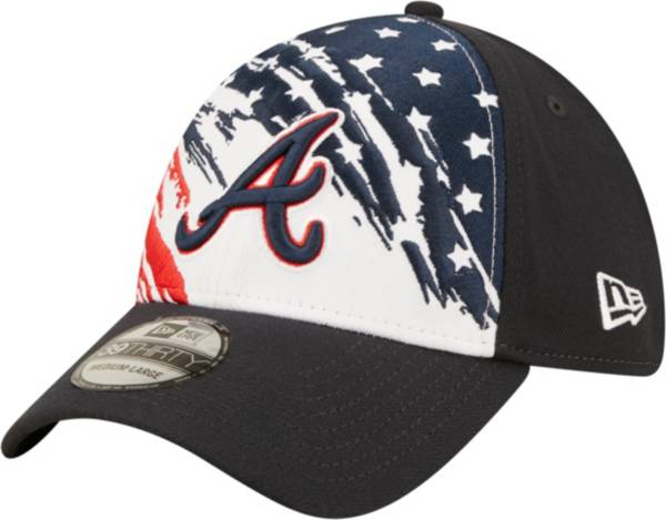 New Era Men's Fourth of July '22 Atlanta Braves Navy 39Thirty Stretch Fit Hat product image
