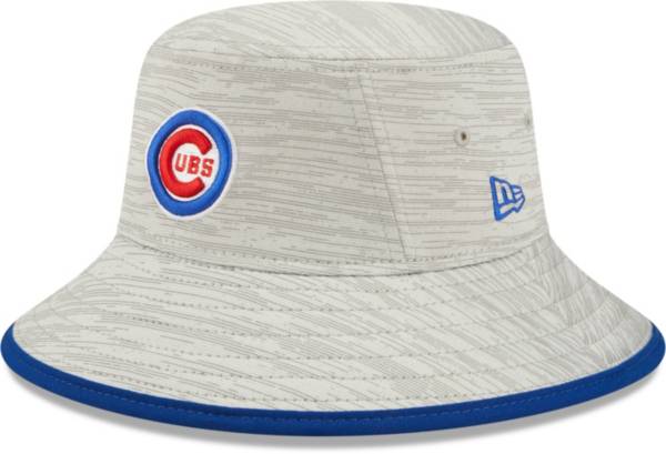 New Era Men's Chicago Cubs Blue Distinct Bucket Hat