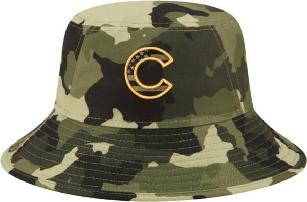 New Era Men's Armed Forces Day 2022 Chicago Cubs Camo Distinct Bucket Hat product image