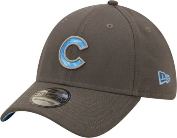 New Era Men's Father's Day '22 Chicago Cubs Dark Gray 39Thirty Stretch Fit Hat