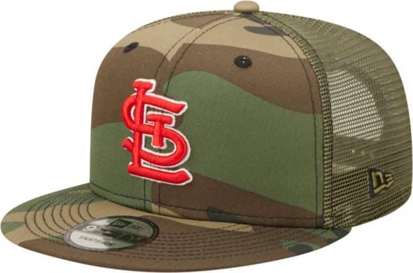 New Era Men's St. Louis Cardinals Camoflage 9Fifty Trucker Adjustable Hat product image