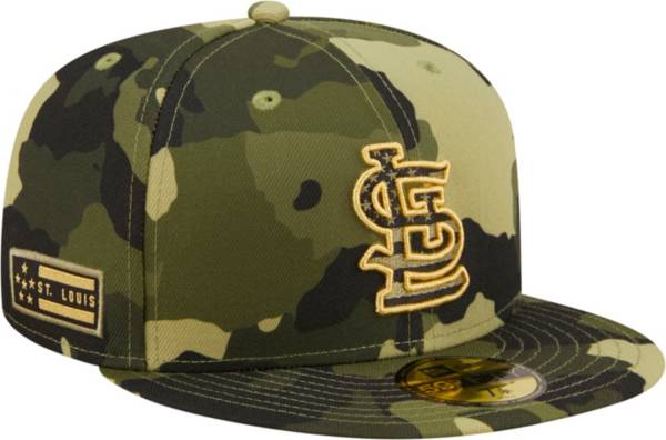 New Era Men's Armed Forces Day 2022 St. Louis Cardinals Camo 59Fifty City Fitted Hat