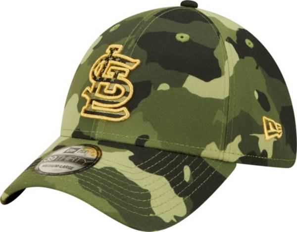 New Era Men's Armed Forces Day 2022 St. Louis Cardinals Camo 39Thirty Stretch Fit Hat